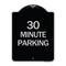 Signmission 30 Minute Parking Heavy-Gauge Aluminum Architectural Sign, 24" x 18", BS-1824-24427 A-DES-BS-1824-24427 - alternate 1